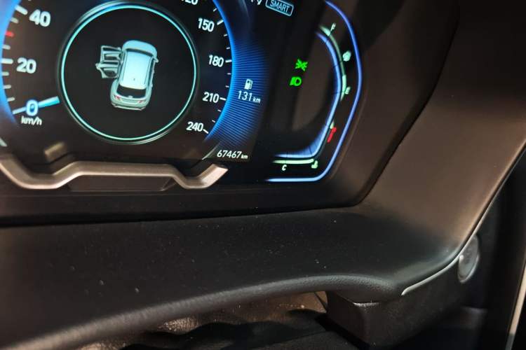 Used Hyundai Tucson 2021 Tucson L 1.5T DCT GLX Elite Edition Odometer Close Up