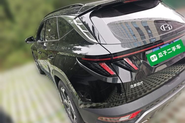 Used Hyundai Tucson 2021 Tucson L 1.5T DCT TOP Flagship Edition Rear Left 45 Deg