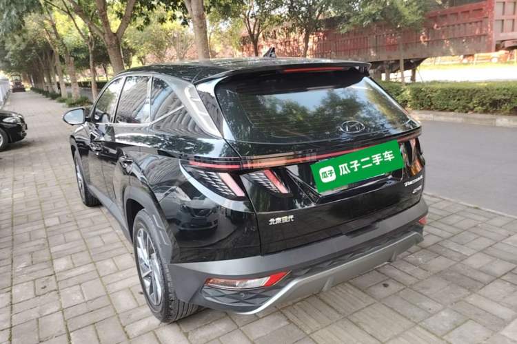 Used Hyundai Tucson 2021 Tucson L 1.5T DCT GLX Elite Edition Rear Left 45 Deg
