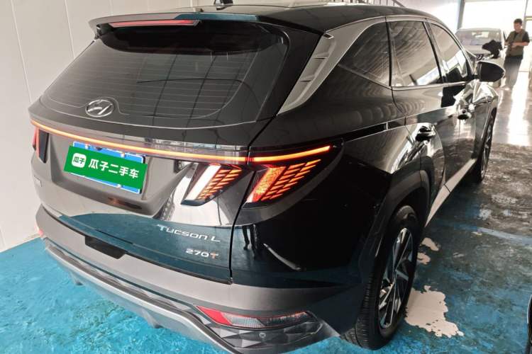 Used Hyundai Tucson 2021 Tucson L 1.5T DCT GLX Elite Edition Rear Right 45 Deg