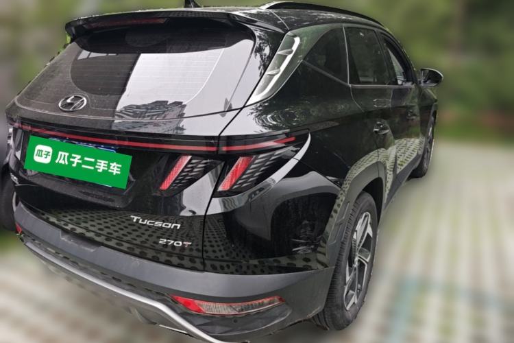 Used Hyundai Tucson 2021 Tucson L 1.5T DCT TOP Flagship Edition Rear Right 45 Deg