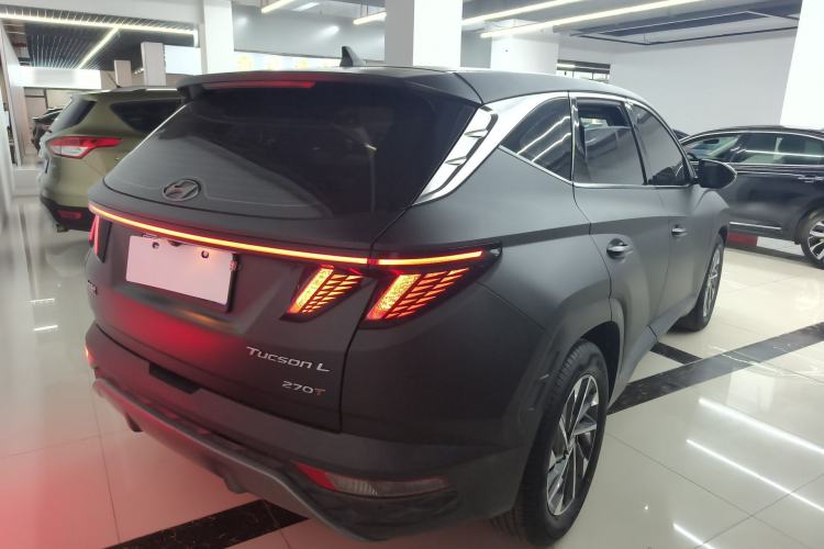 Used Hyundai Tucson 2021 Tucson L 1.5T DCT GLX Elite Edition Rear Right 45 Deg