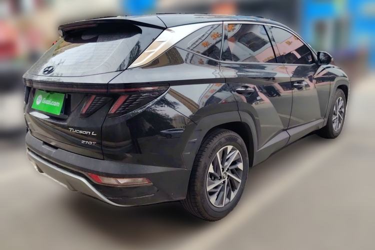 Used Hyundai Tucson 2021 Tucson L 1.5T DCT GLX Elite Edition Rear Right 45 Deg