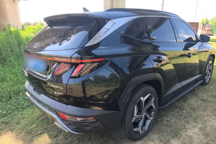 Used Hyundai Tucson 2021 Tucson L 1.5T DCT Luxury Prestige Edition Rear Right 45 Deg