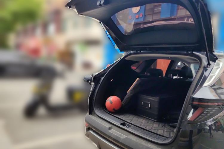 Used Hyundai Tucson 2021 Tucson L 1.5T DCT GLX Elite Edition Trunk