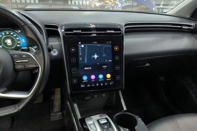 Used Hyundai Tucson 2021 Tucson L 1.5T DCT GLX Elite Edition Audio And AC Panel