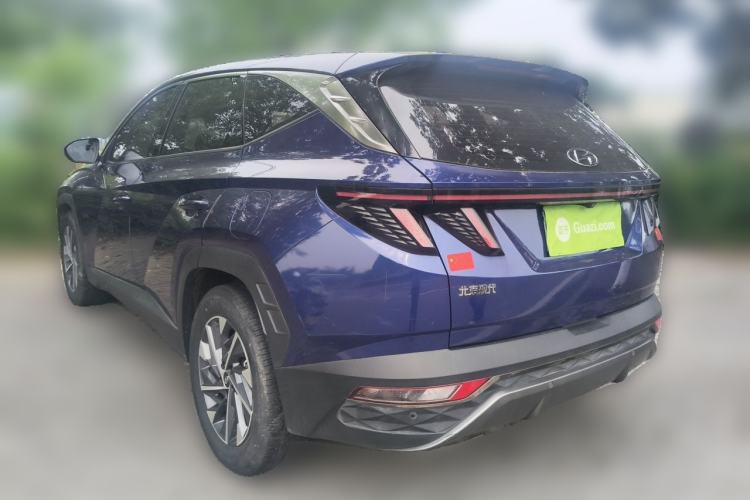 Used Hyundai Tucson 2021 Tucson L 1.5T DCT GLX Elite Edition Rear Left 45 Deg