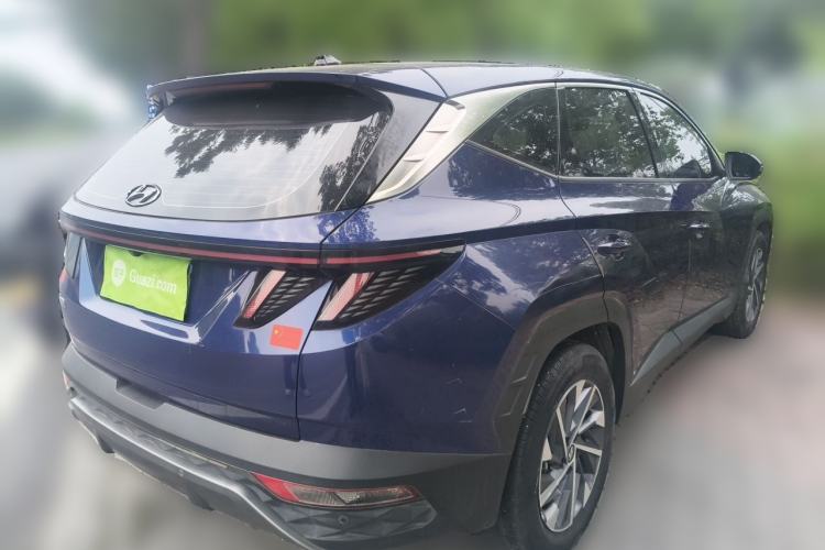 Used Hyundai Tucson 2021 Tucson L 1.5T DCT GLX Elite Edition Rear Right 45 Deg