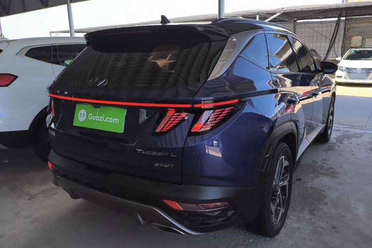 Used Hyundai Tucson 2021 Tucson L 1.5T DCT Luxury Prestige Edition Rear Right 45 Deg