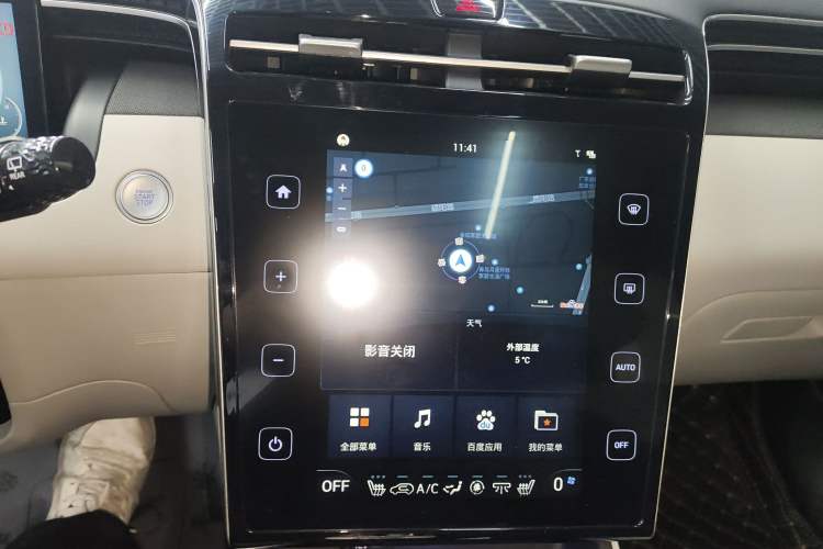 Used Hyundai Tucson 2021 Tucson L 1.5T DCT Luxury Prestige Edition Audio And AC Panel