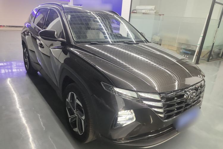 Used Hyundai Tucson 2021 Tucson L 1.5T DCT Luxury Prestige Edition Front Right 45 Deg