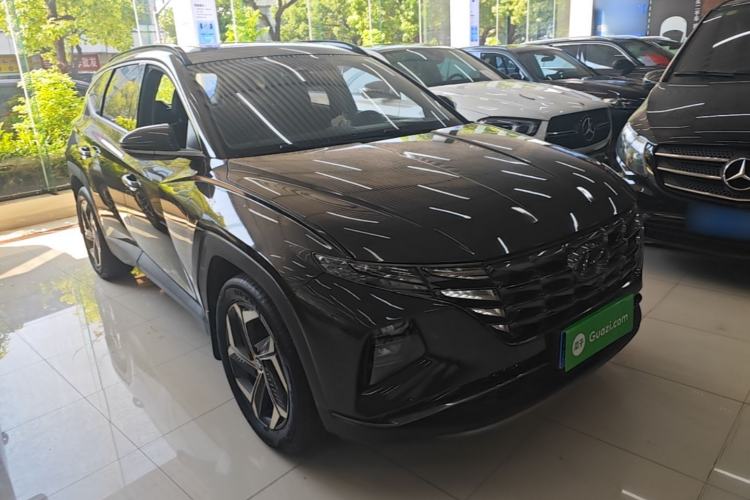Used Hyundai Tucson 2021 Tucson L 1.5T DCT Luxury Prestige Edition Front Right 45 Deg