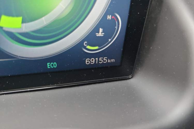 Used Hyundai Tucson  Odometer Close Up