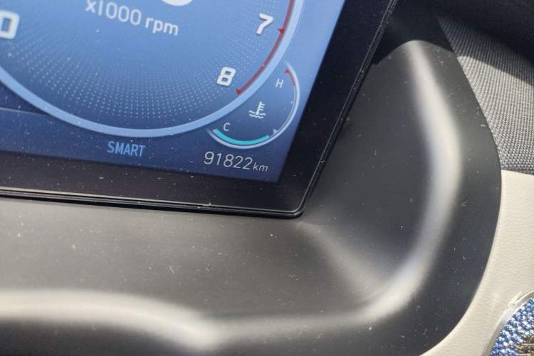 Used Hyundai Tucson 2021 Tucson L 1.5T DCT Luxury Prestige Edition Odometer Close Up