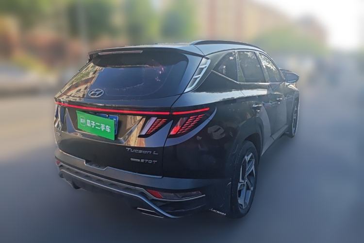 Used Hyundai Tucson 2021 Tucson L 1.5T DCT Luxury Prestige Edition Rear Right 45 Deg