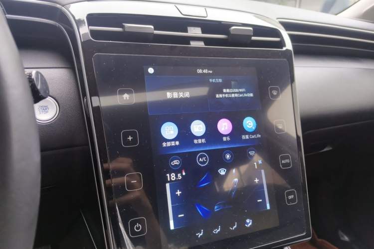 Used Hyundai Tucson 2021 Tucson L 1.5T DCT GLX Elite Edition Audio And AC Panel