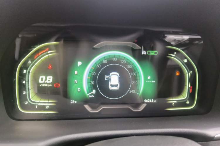 Used Hyundai Tucson 2021 Tucson L 1.5T DCT GLX Elite Edition Odometer Close Up