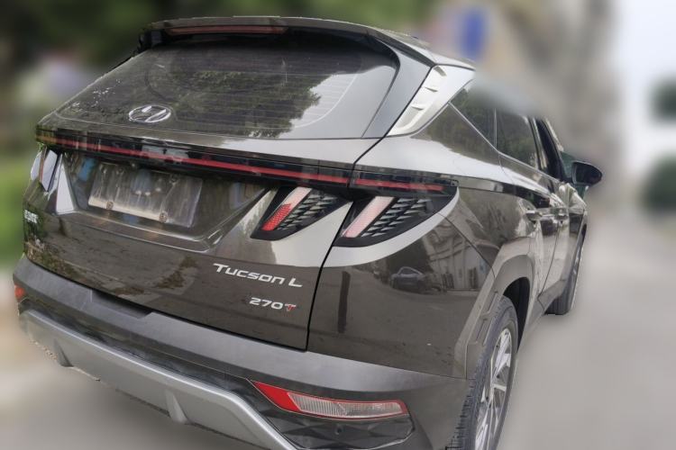Used Hyundai Tucson 2021 Tucson L 1.5T DCT GLX Elite Edition Rear Right 45 Deg