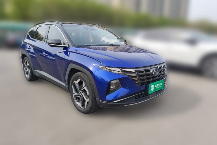 Used Hyundai Tucson 2021 Tucson L 1.5T DCT Luxury Prestige Edition Front Right 45 Deg
