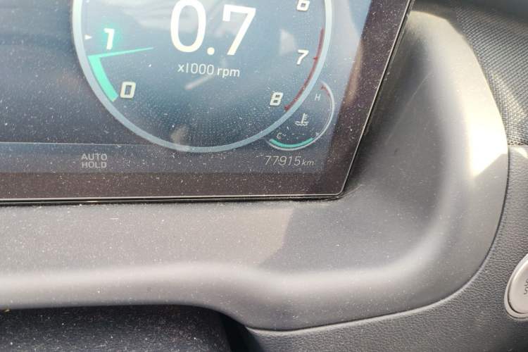Used Hyundai Tucson 2021 Tucson L 1.5T DCT Luxury Prestige Edition Odometer Close Up