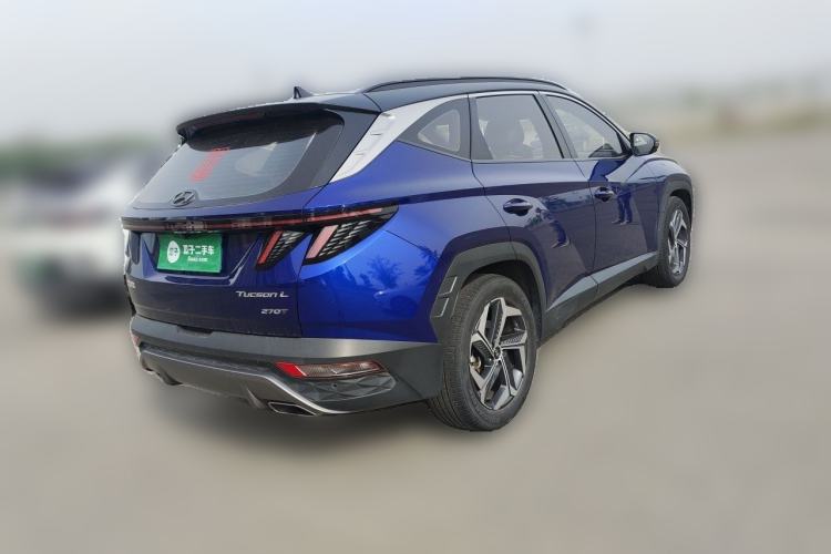 Used Hyundai Tucson 2021 Tucson L 1.5T DCT Luxury Prestige Edition Rear Right 45 Deg