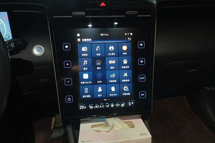 Used Hyundai Tucson 2021 Tucson L 1.5T DCT TOP Flagship Edition Audio And AC Panel