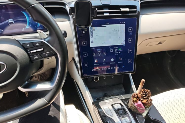 Used Hyundai Tucson 2021 Tucson L 1.5T DCT Luxury Prestige Edition Audio And AC Panel