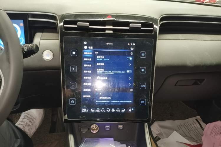 Used Hyundai Tucson 2021 Tucson L 1.5T DCT Luxury Prestige Edition Audio And AC Panel