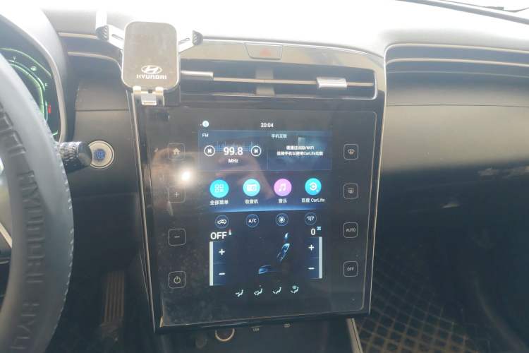 Used Hyundai Tucson 2021 Tucson L 1.5T DCT GLX Elite Edition Audio And AC Panel