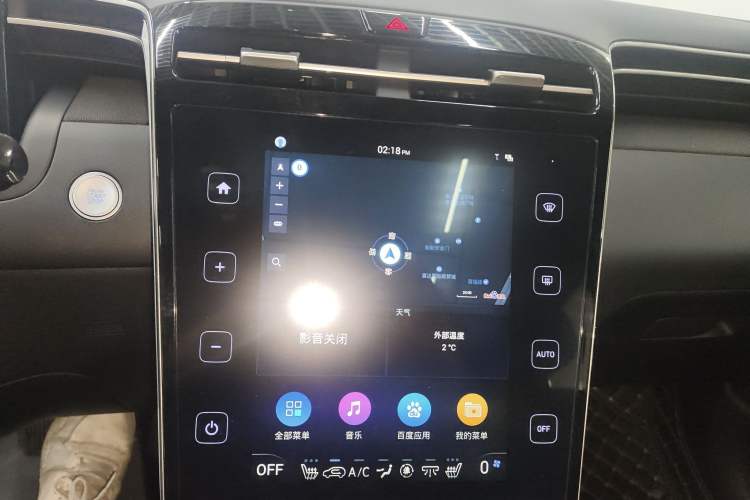 Used Hyundai Tucson 2021 Tucson L 1.5T DCT Luxury Prestige Edition Audio And AC Panel