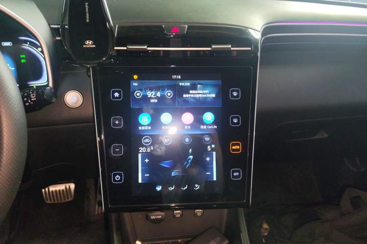 Used Hyundai Tucson 2021 Tucson L 1.5T DCT GLX Elite Edition Audio And AC Panel