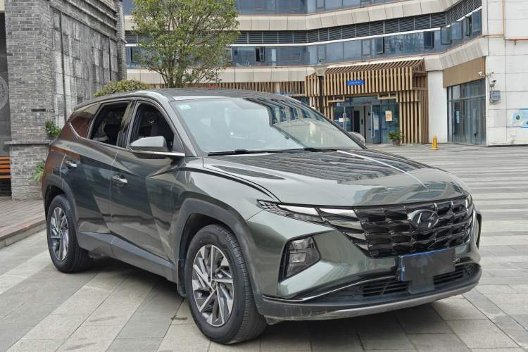 Used Hyundai Tucson 2021 Tucson L 1.5T DCT GLX Elite Edition Exterior 2
