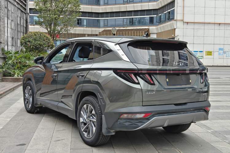 Used Hyundai Tucson 2021 Tucson L 1.5T DCT GLX Elite Edition Exterior 4