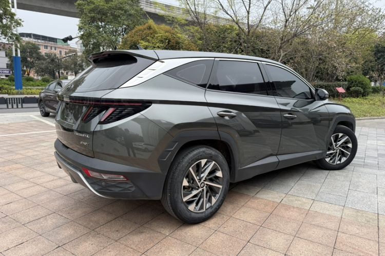 Used Hyundai Tucson 2021 Tucson L 1.5T DCT GLX Elite Edition Exterior 4