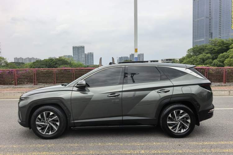Used Hyundai Tucson 2021 Tucson L 1.5T DCT GLX Elite Edition Exterior 9