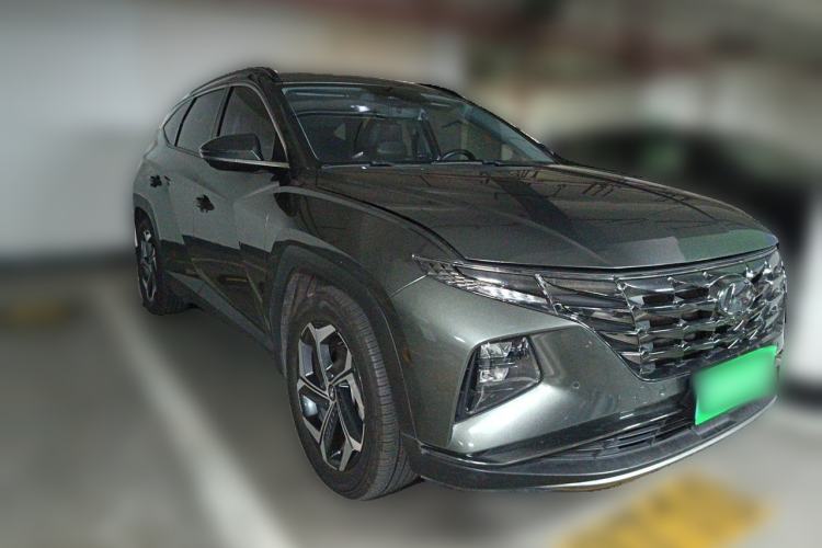 Used Hyundai Tucson 2021 Tucson L 1.5T DCT TOP Flagship Edition Front Right 45 Deg