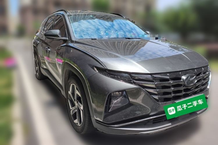 Used Hyundai Tucson 2021 Tucson L 1.5T DCT Luxury Prestige Edition Front Right 45 Deg