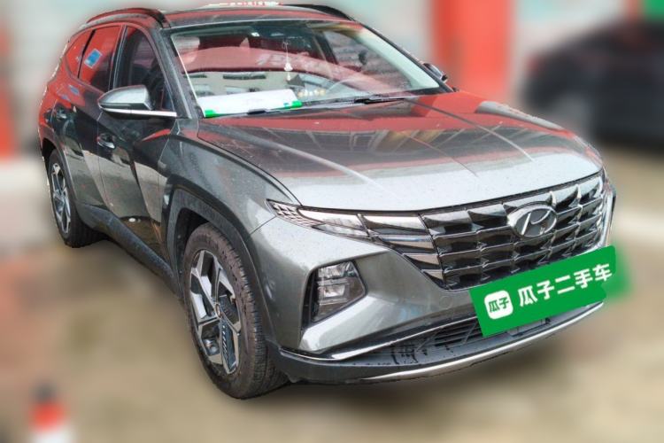 Used Hyundai Tucson 2021 Tucson L 1.5T DCT Luxury Prestige Edition Front Right 45 Deg