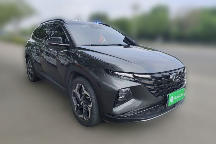 Used Hyundai Tucson 2021 Tucson L 1.5T DCT Luxury Prestige Edition Front Right 45 Deg