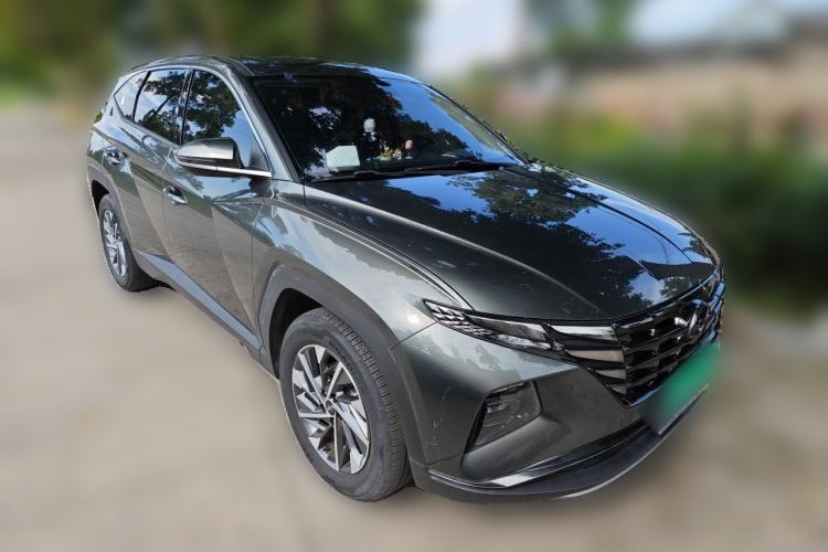 Used Hyundai Tucson 2021 Tucson L 1.5T DCT GLX Elite Edition Front Right 45 Deg