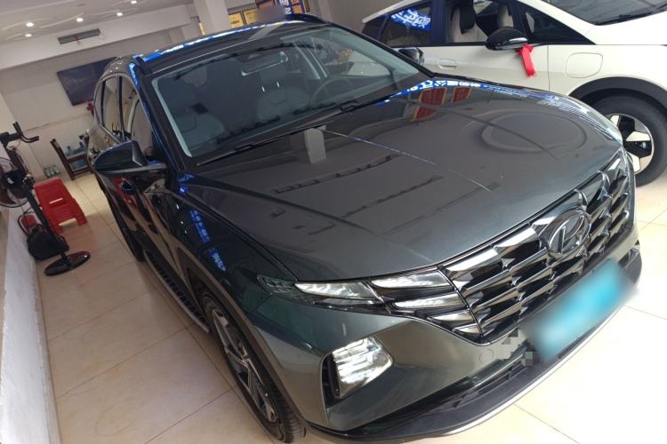 Used Hyundai Tucson 2021 Tucson L 1.5T DCT Luxury Prestige Edition Front Right 45 Deg