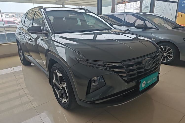 Used Hyundai Tucson 2021 Tucson L 1.5T DCT Luxury Prestige Edition Front Right 45 Deg