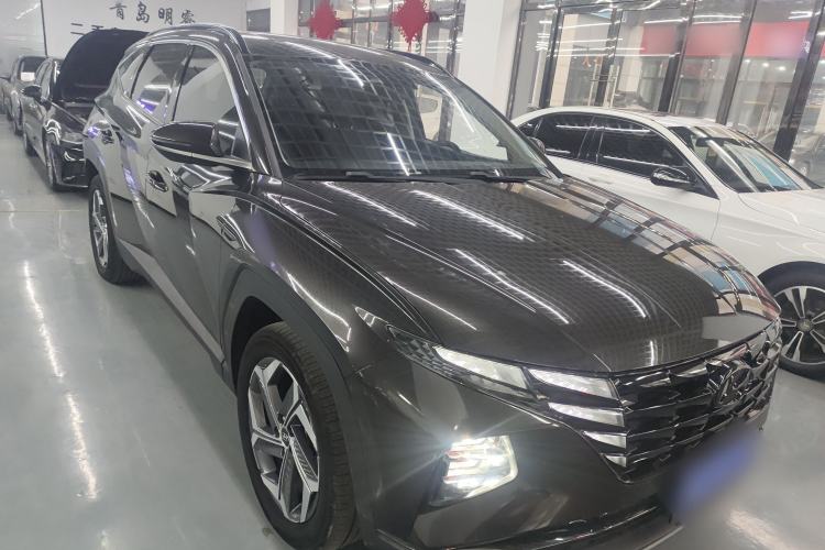 Used Hyundai Tucson 2021 Tucson L 1.5T DCT Luxury Prestige Edition Front Right 45 Deg