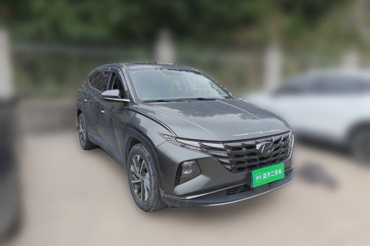 Used Hyundai Tucson 2021 Tucson L 1.5T DCT GLX Elite Edition Front Right 45 Deg