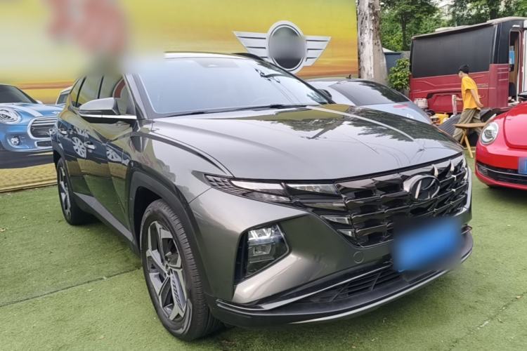 Used Hyundai Tucson 2021 Tucson L 1.5T DCT Luxury Prestige Edition Front Right 45 Deg