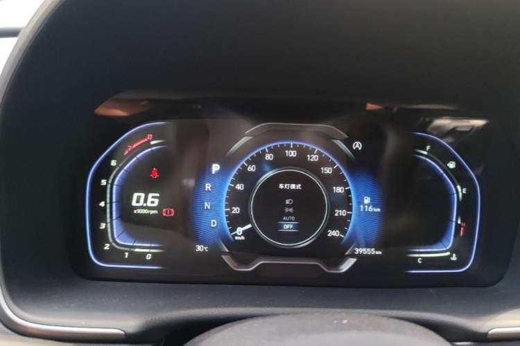 Used Hyundai Tucson 2021 Tucson L 1.5T DCT GLX Elite Edition Odometer Close Up