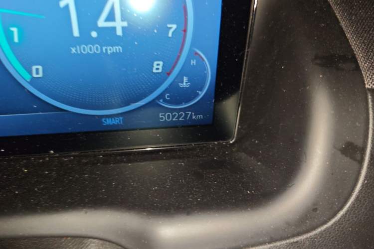 Used Hyundai Tucson 2021 Tucson L 1.5T DCT Luxury Prestige Edition Odometer Close Up