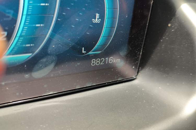 Used Hyundai Tucson 2021 Tucson L 1.5T DCT Luxury Prestige Edition Odometer Close Up