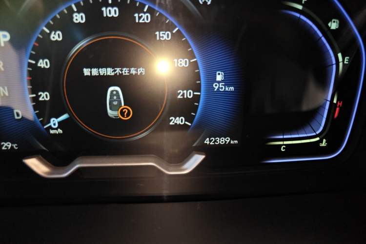 Used Hyundai Tucson 2021 Tucson L 1.5T DCT GLX Elite Edition Odometer Close Up