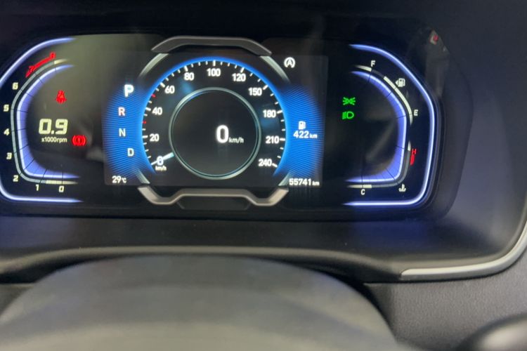 Used Hyundai Tucson 2021 Tucson L 1.5T DCT GLX Elite Edition Odometer Close Up